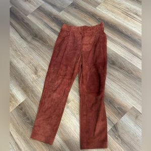 VINCE SAMPLE SUEDE PULL ON TROUSER